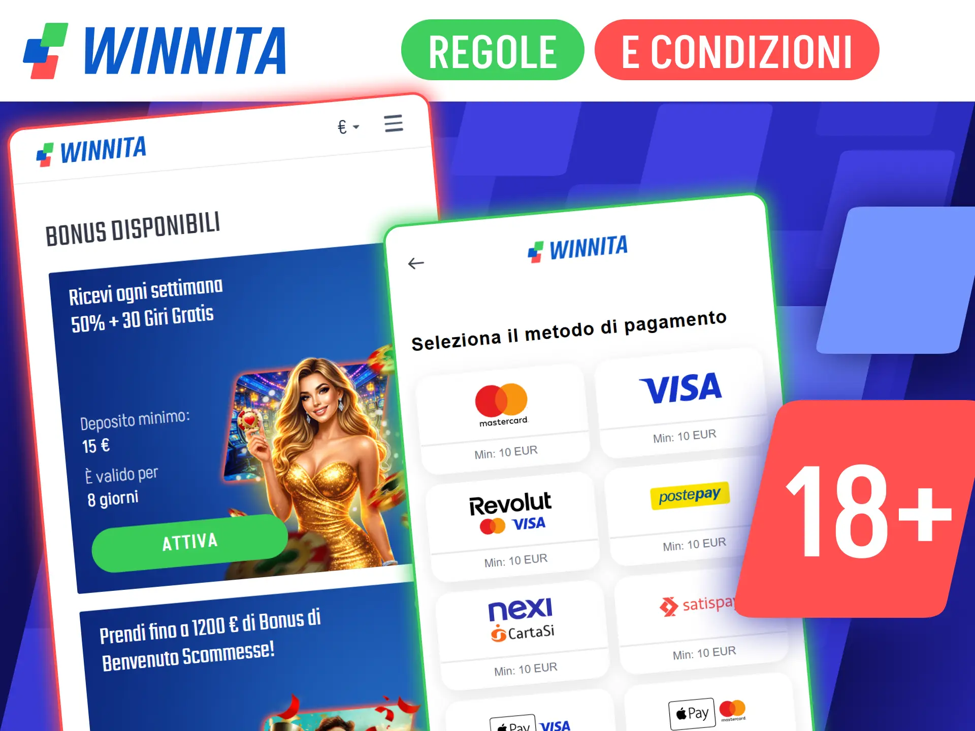 Leggi attentamente tutte le regole e condizioni del sito ufficiale Winnita.