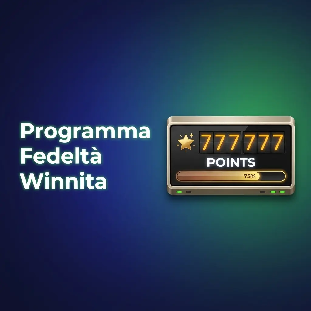 Programma fedeltà Winnita: livelli Bronze, Silver, Gold, Platinum e VIP con punti, cashback e vantaggi esclusivi