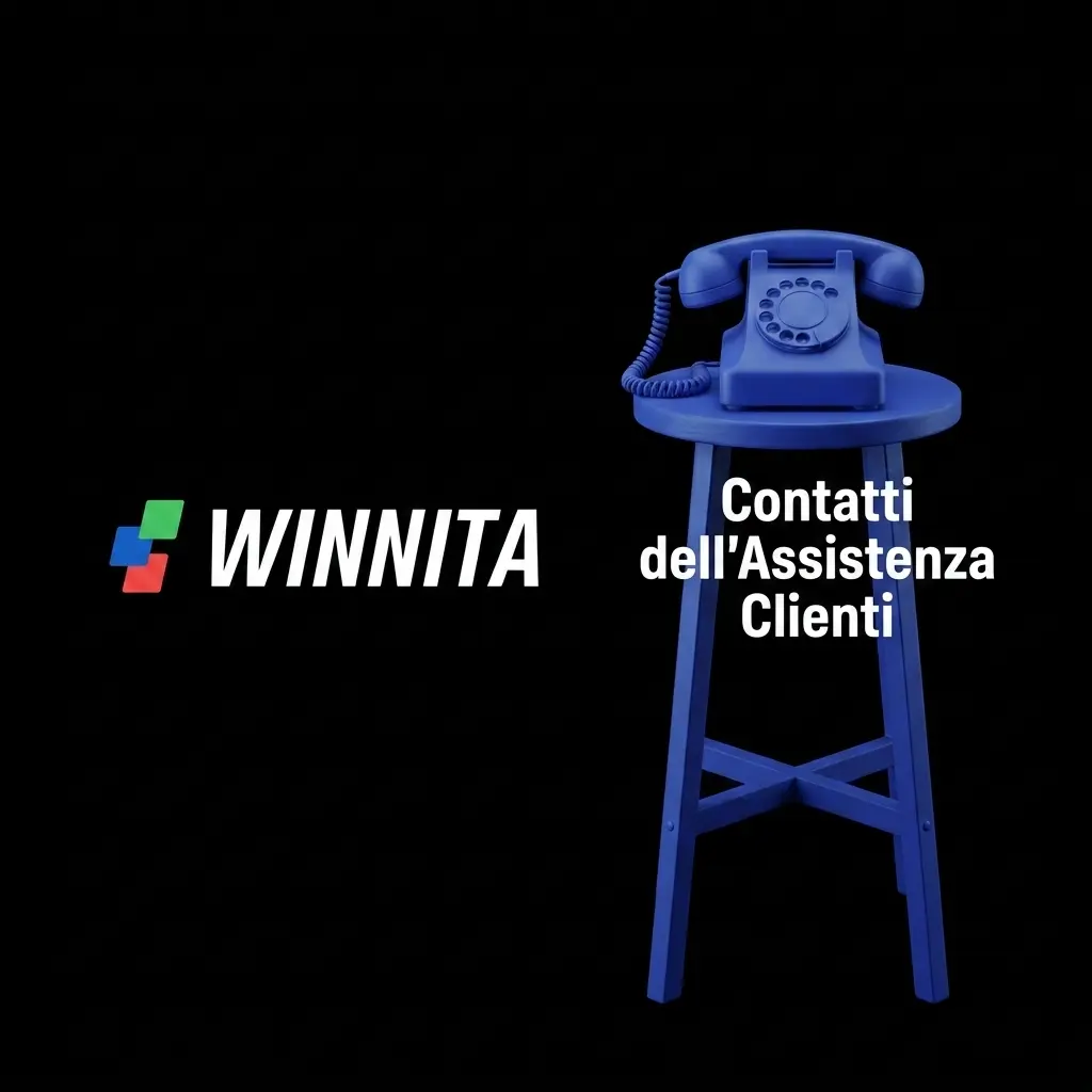 Contatti assistenza clienti Winnita: live chat 24/7, email e modulo di contatto per supporto su depositi e transazioni